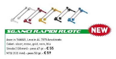 sganci rapidi kcnc